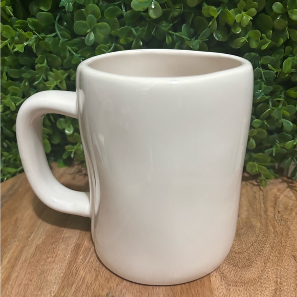 RAE Dunn NWT White Ceramic 'I Love You' Mug with Red Heart - Picture 3 of 3